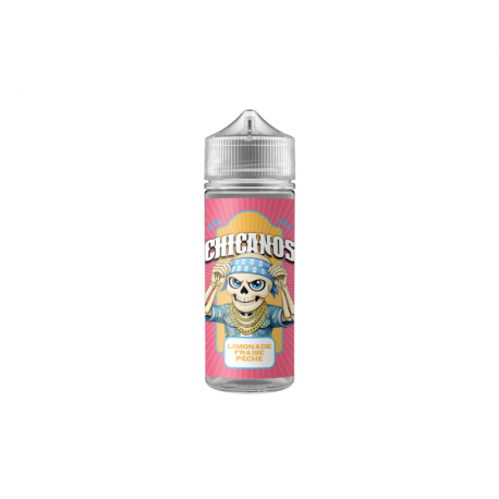 Limonade Fraise Pêche Chicanos 100ml