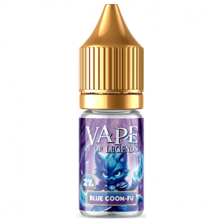 Blue Coon-Fu Nic Salt Vape Of Legends 10ml