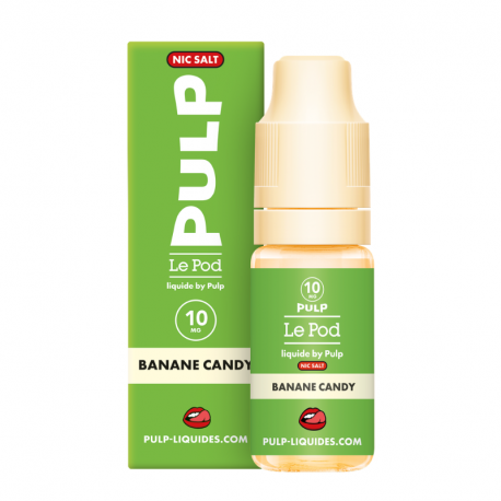 Banane Candy Nic Salt Le Pod Liquide Pulp 10ml