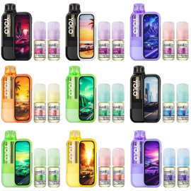 Kit Yolo 40K 1000mah 10ml (2x10ml 20mg) Vozol