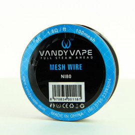 Bobine Mesh Wire NI80-100 Vandy Vape