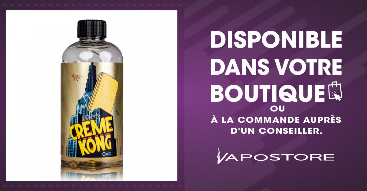 Crme Kong Retro Joe's Juice 200ml 00mg - Vapostore