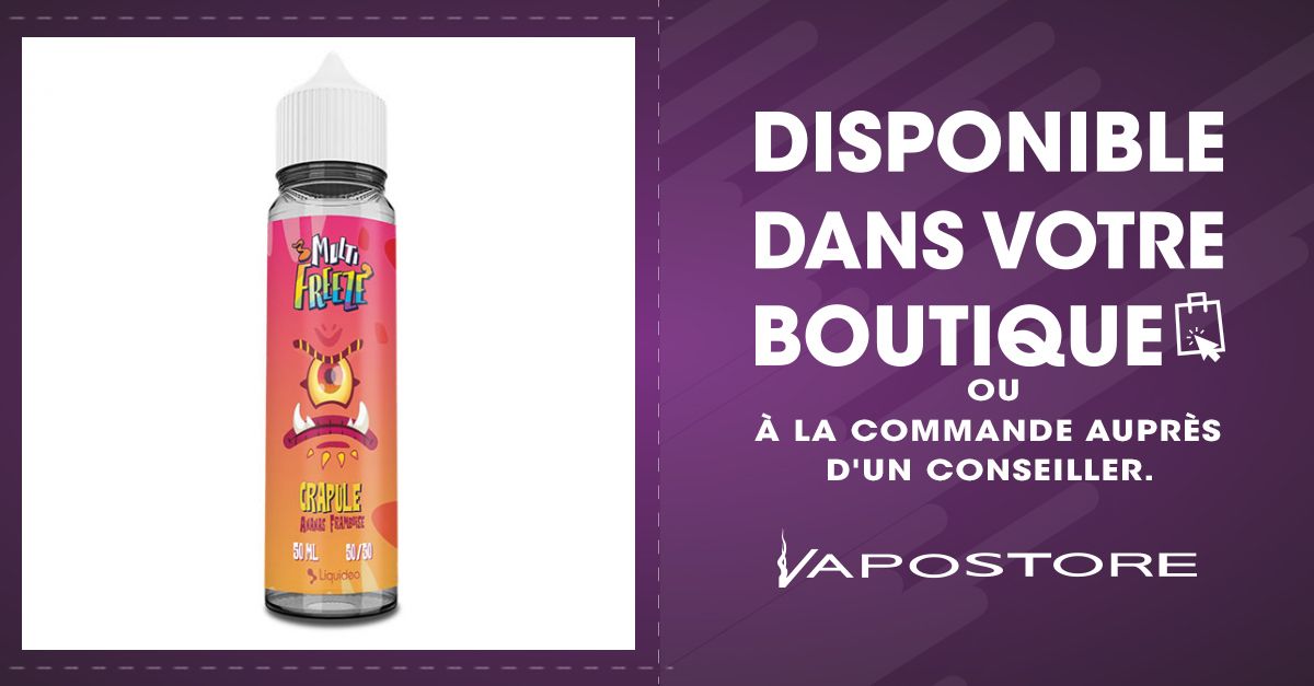 elfbar nachfüll pod läuft aus E-liquide Crapule Ananas Framboise 50 ml Multi Freeze