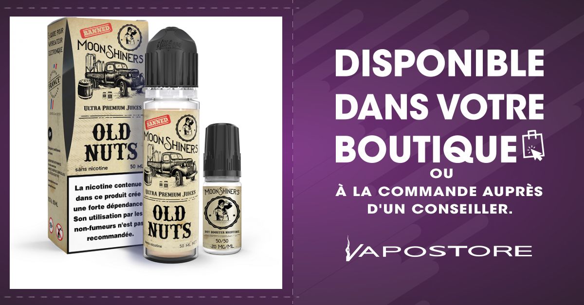 Old Nuts 50ml Moonshiners - Vapostore