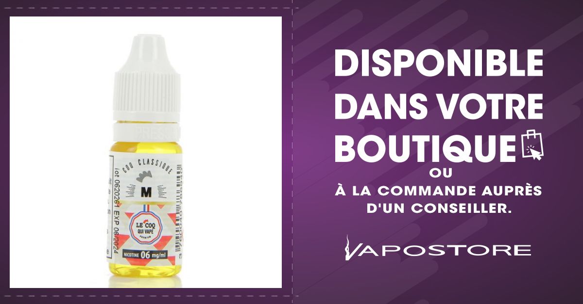 Le Coq M Le Coq Qui Vape Premium 10ml - Vapostore
