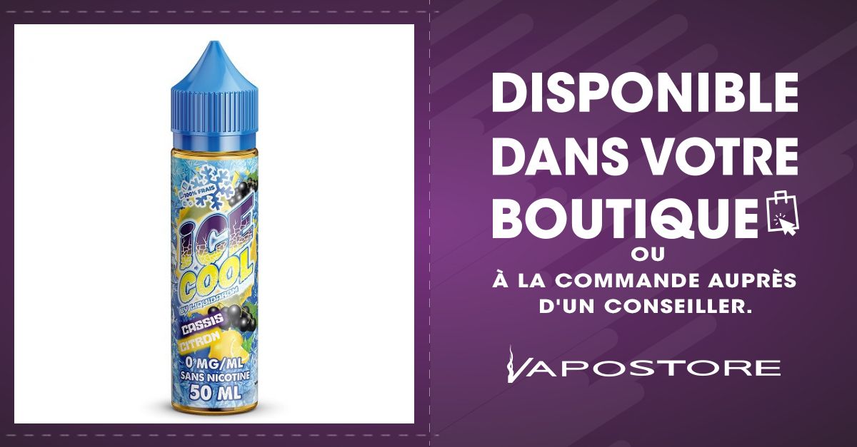 Cassis Citron Ice Cool By Liquidarom 50ml 00mg -...