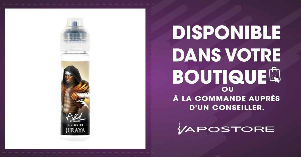 Jiraya Ultimate A&L 50ml 00mg - Vapostore