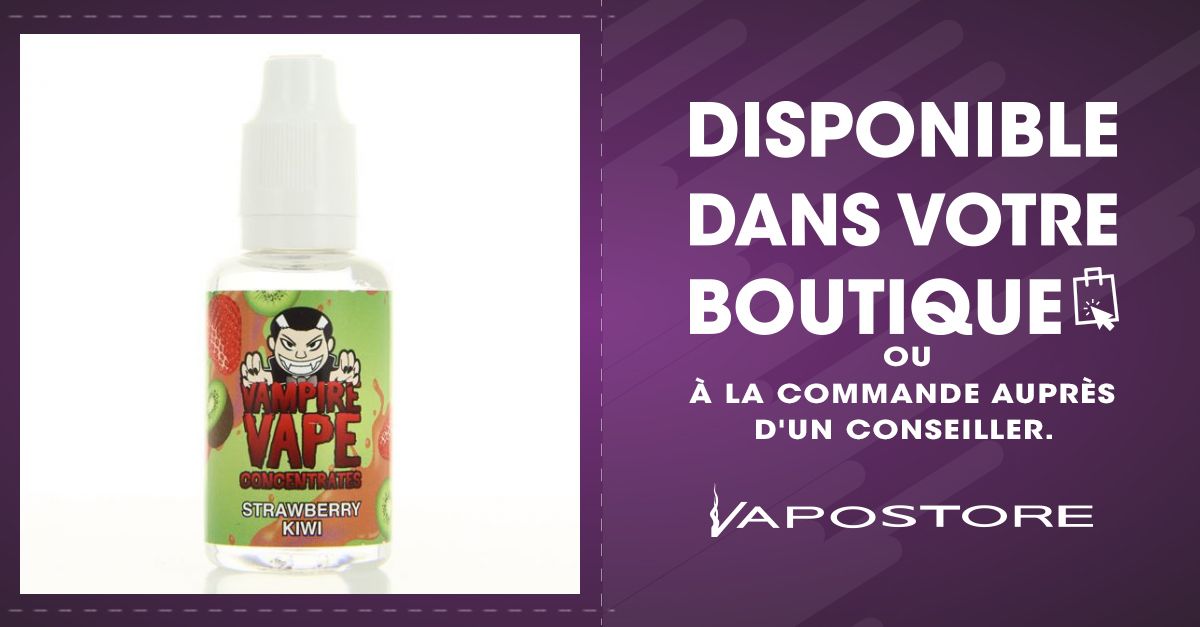 Strawberry Kiwi Concentre Vampire Vape
