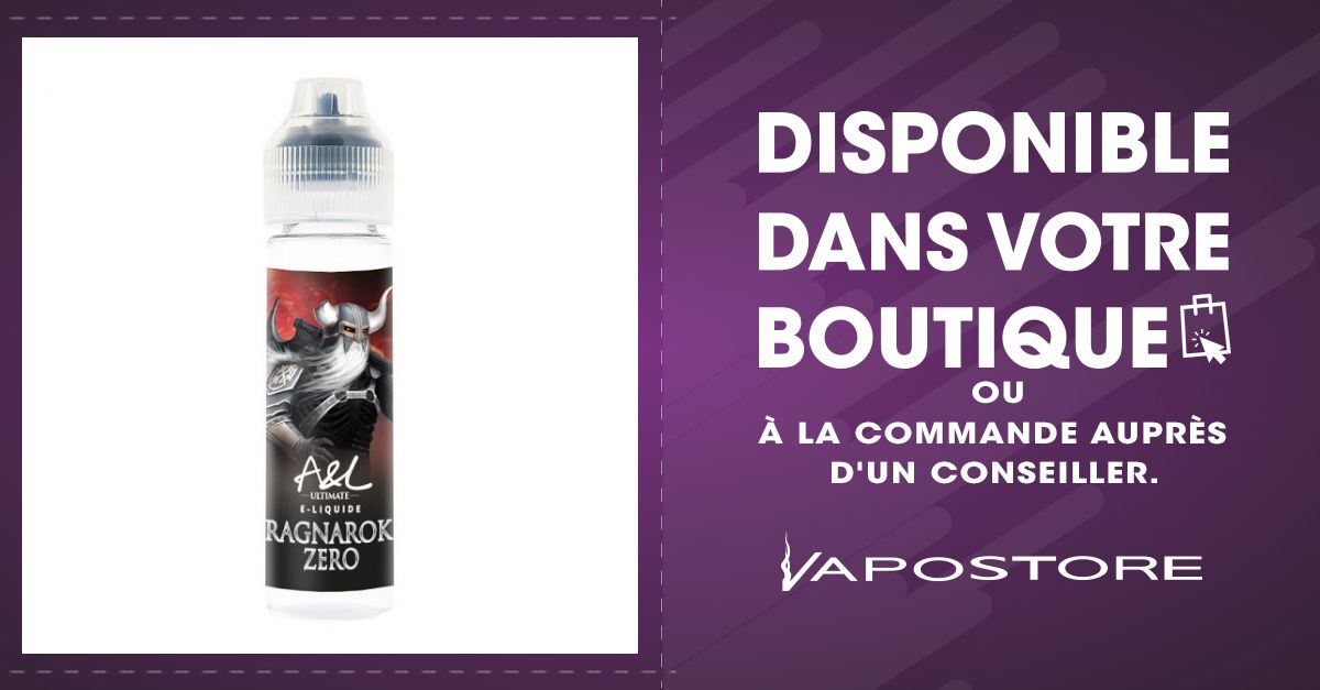 Ragnarok Zero Ultimate A&L 50ml 00mg - Vapostore