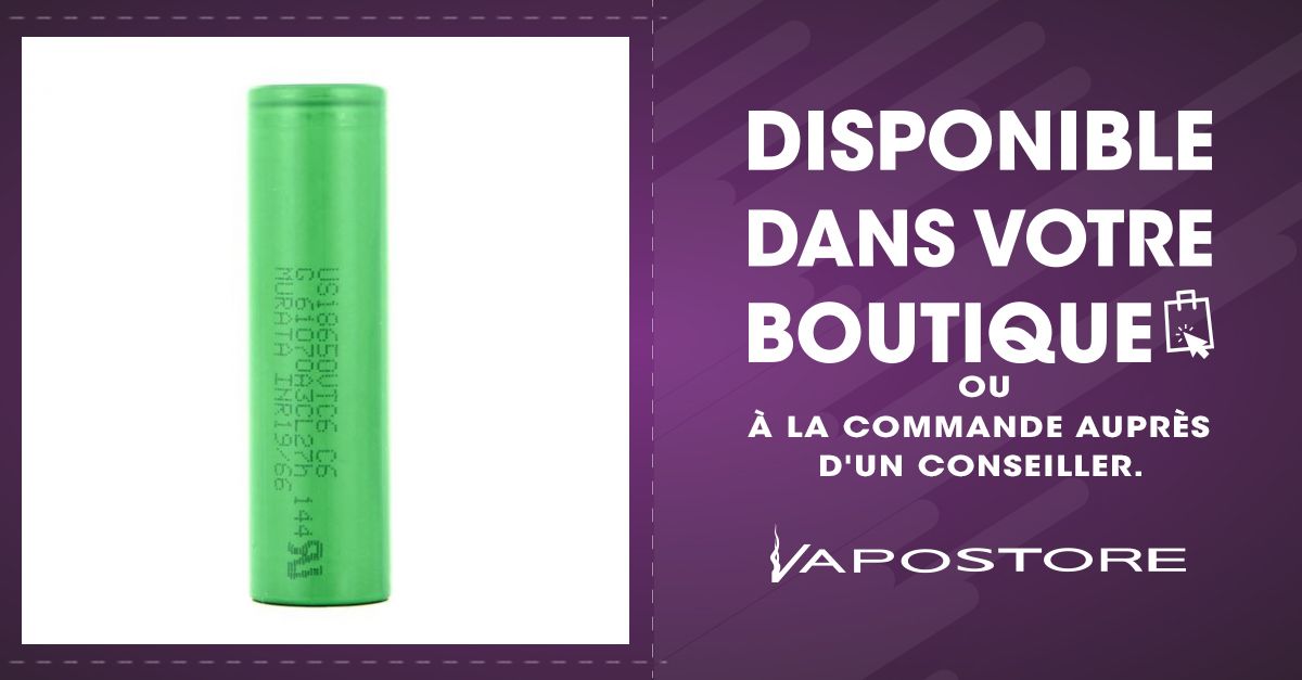 Accu 30A 18650 3000mAh VTC6 Grade + Sony - Vapostore
