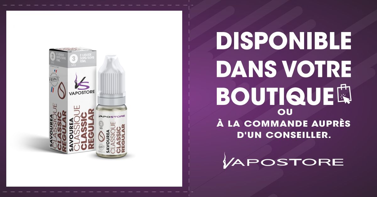 Classic Regular Vapostore Savourea 10ml - Vapostore