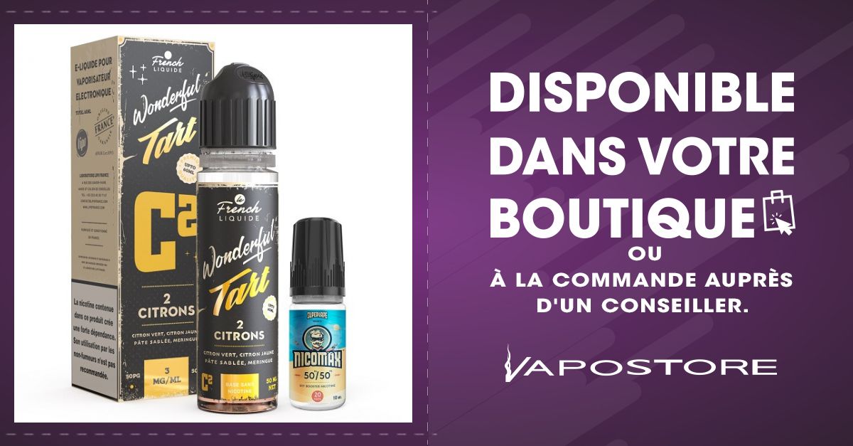 2 Citrons Easy2Shake 50/50 03mg 50ml Wonderful Tart