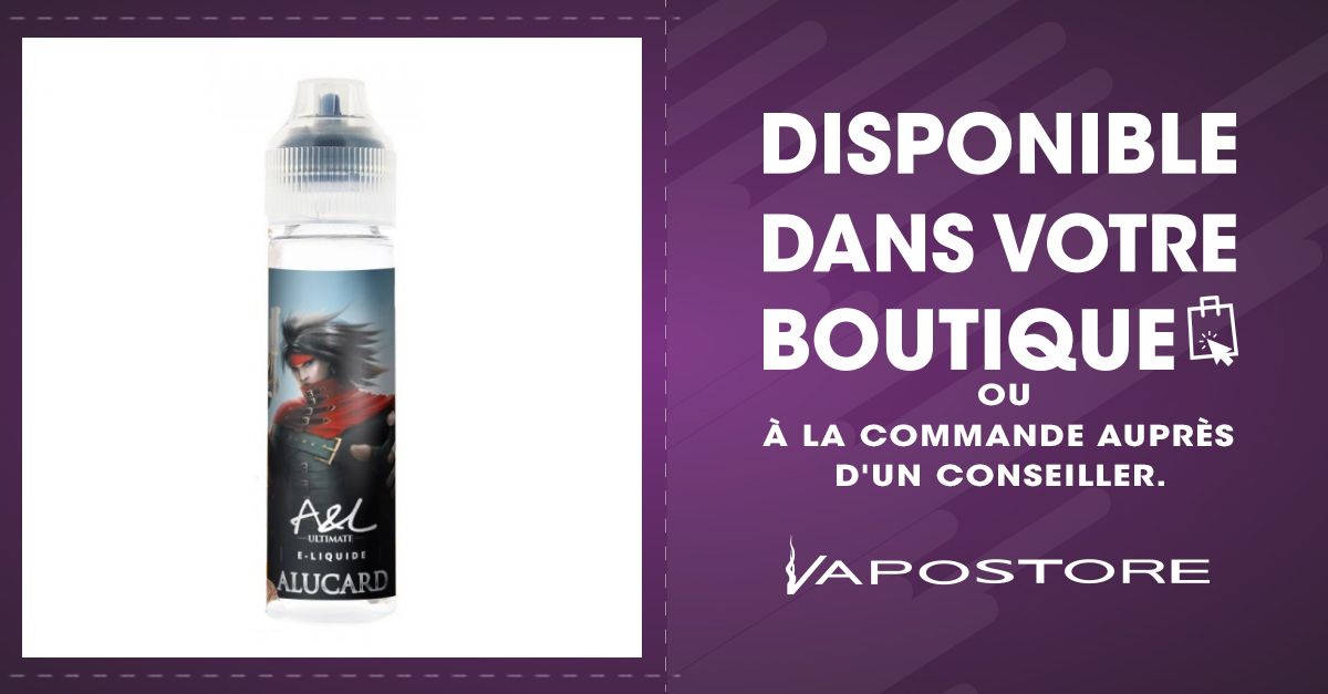 e liquide alucard Concentré Alucard - Milkshake - Café - Vanille - Caramel - Biscuit - 30ml -  A&L main image 1