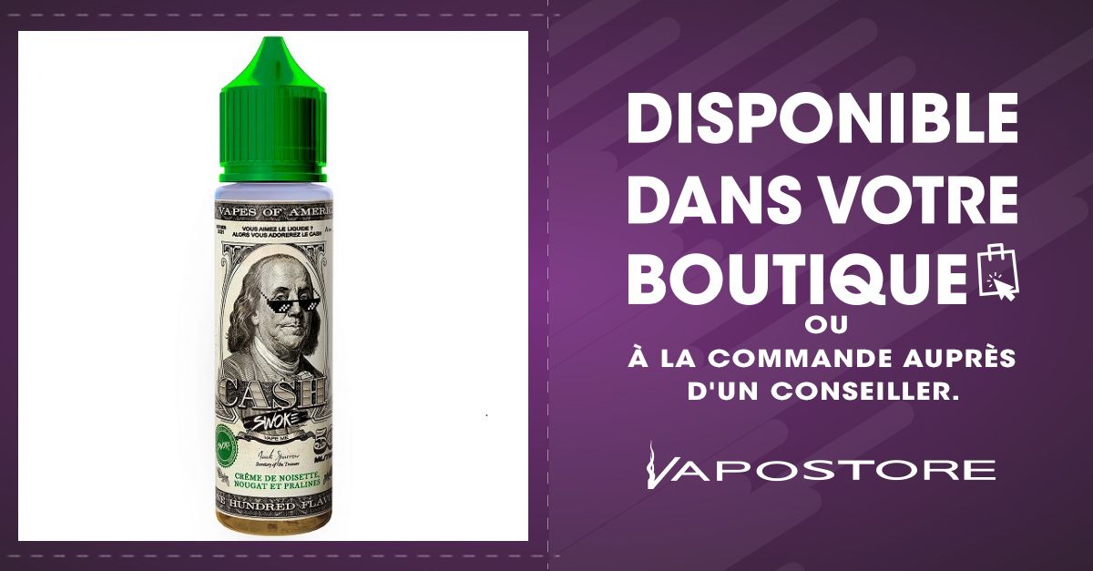 Cash Swoke 50ml 00mg - Vapostore