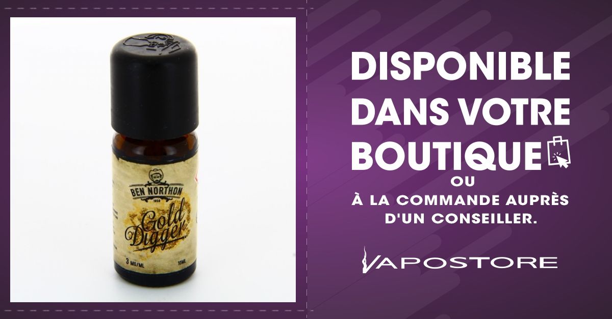 Gold Digger Ben Northon 10ml - Vapostore