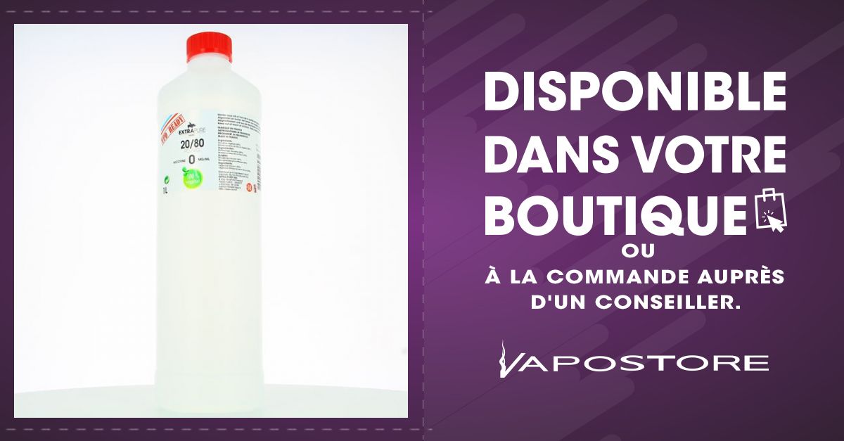 Base 1L 50/50 00mg Extrapure - Vapostore