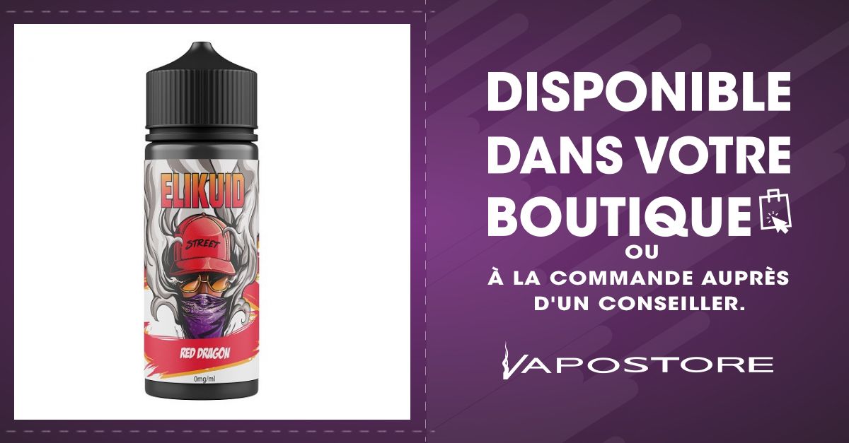Red Dragon Street Elikuid 100ml - Vapostore