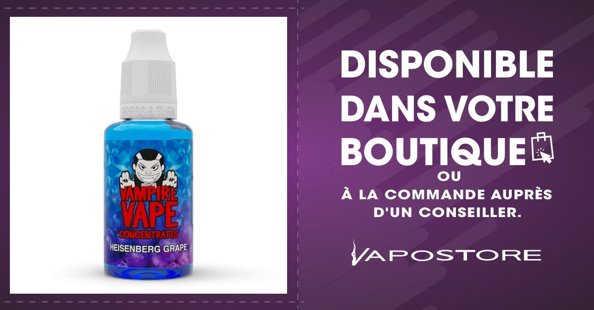 Heisenberg Grape Concentré Vampire Vape 30ml