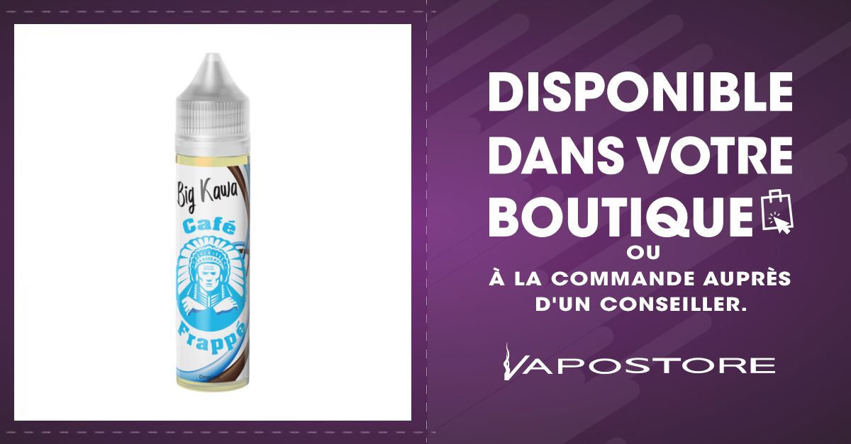 Caf Frapp Big Kawa O'Jlab 50ml 00mg - Vapostore