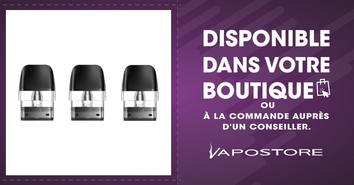 Pack de 3 Pods 2ml Q GeekVape - Vapostore