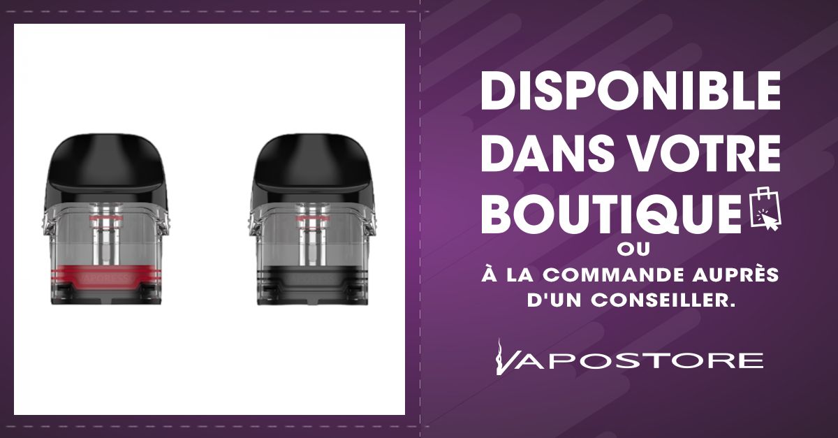 Pack de 4 pods 2ml Luxe Q Vaporesso - Vapostore