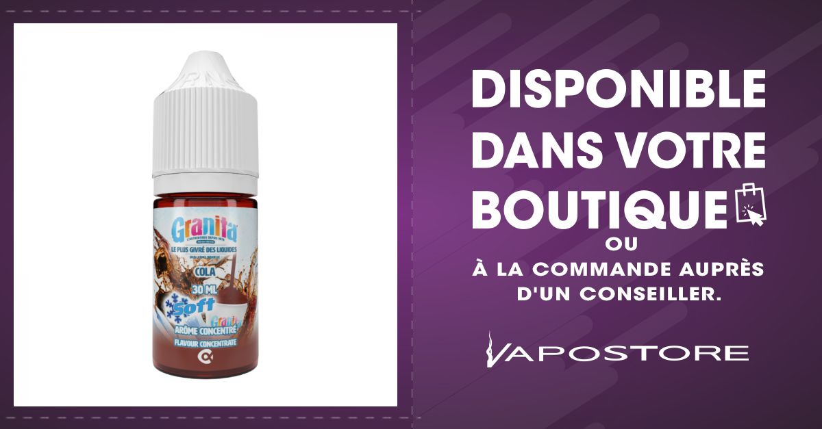 Cola Concentré Granita Soft 30ml