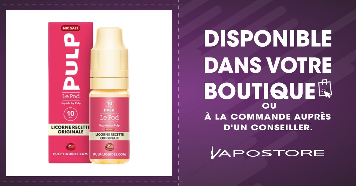 e liquide licorne pulp Pulp - Licorne Recette Originale