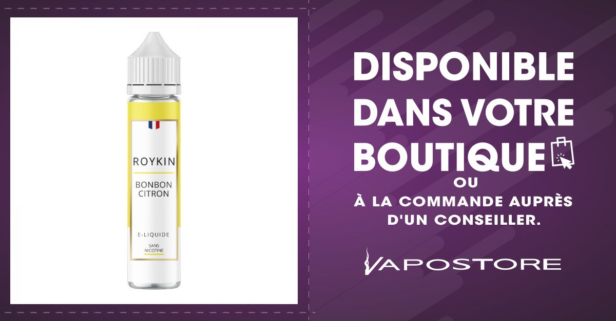 Bonbon Citron Roykin 50ml