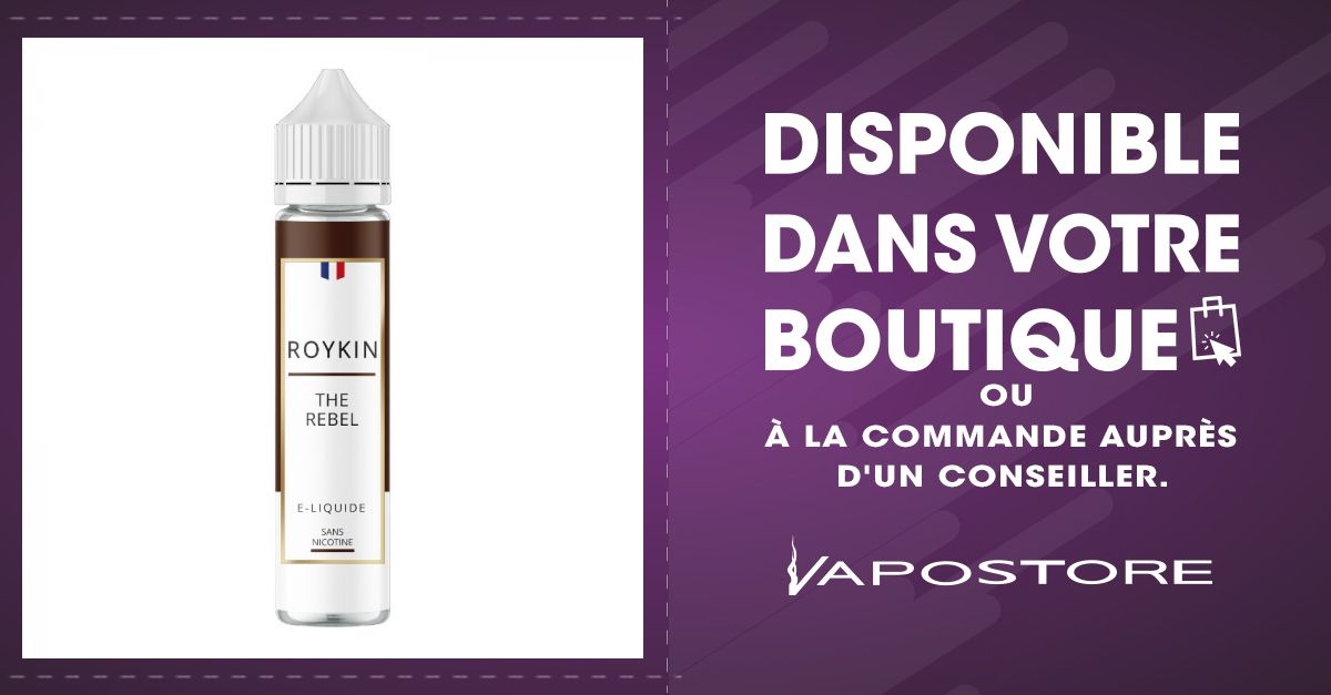 The Rebel Roykin 50ml - Vapostore The Rebel Roykin 50ml - Vapostore