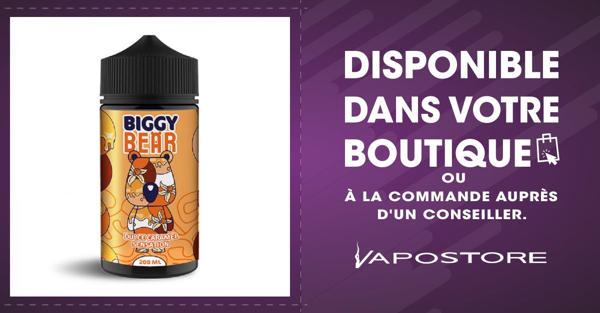 Dulce Caramel Sensation Biggy Bear 200ml - Vapostore