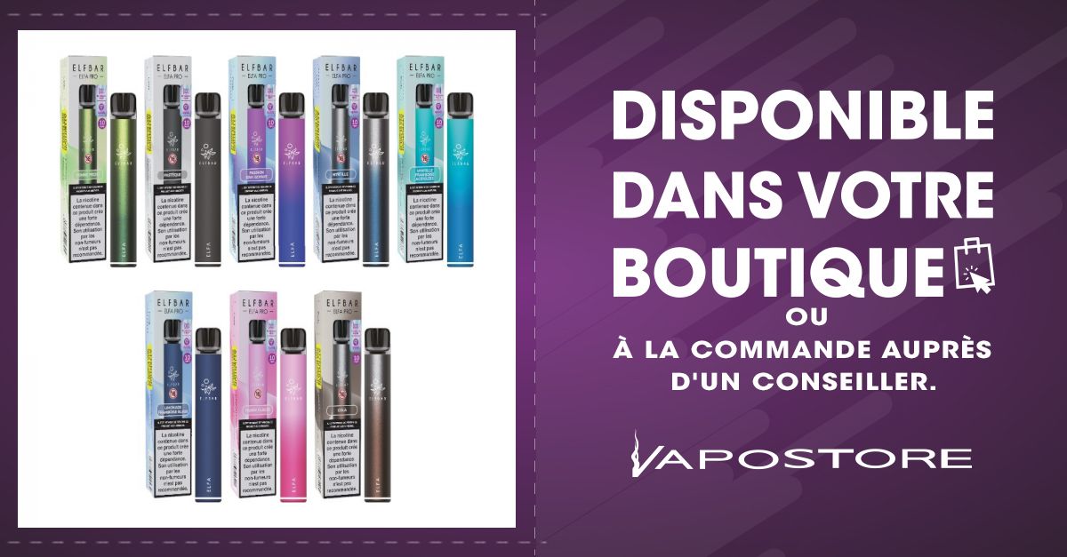 Kit ELFA Pro (+ Pod 2ml) ElfBar - 00mg - Vapostore