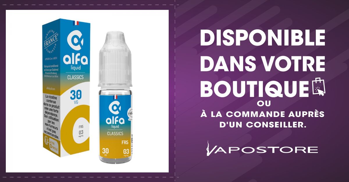 FR5 70/30 Classics Alfaliquid 10ml - Vapostore