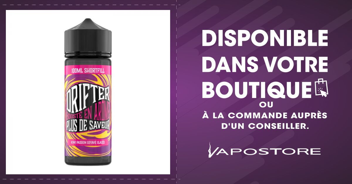 e liquide kiwi passion goyave E-liquide Kiwi Passion Guava 10 ml - TUFF PUFF main image 0