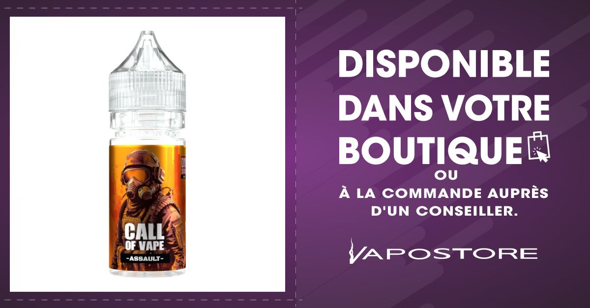 call of vape assault Assault Concentré Call Of Vape 30ml
