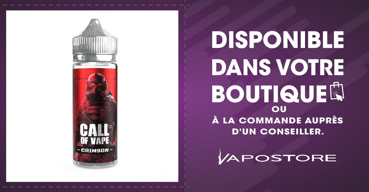 Crimson Call Of Vape 100ml - Vapostore