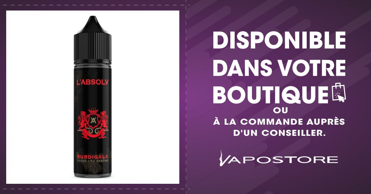 Burdigala L'Absolv Vape Cellar 40ml - Vapostore