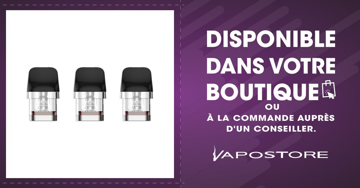 Pack de 3 Pod Aimants 2ml + rsistances Novo...