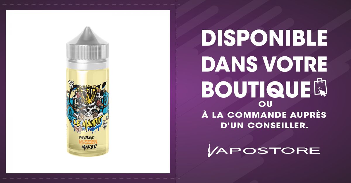 Le Maudit Vape Institut 100ml - Vapostore