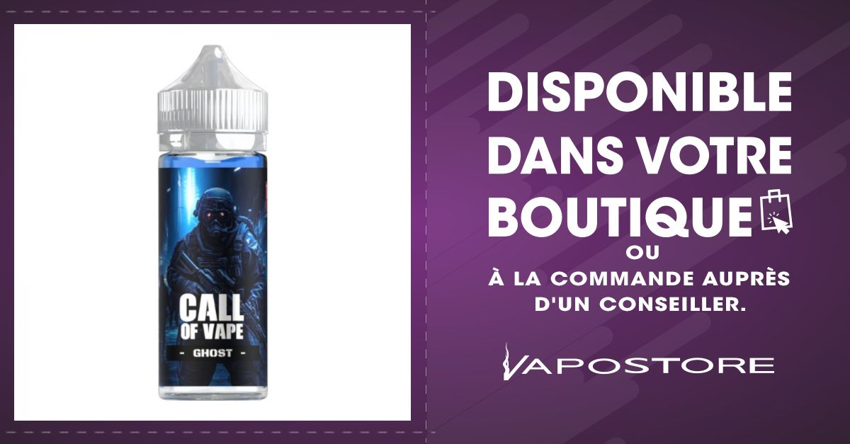 Ghost Call Of Vape 100ml - Vapostore