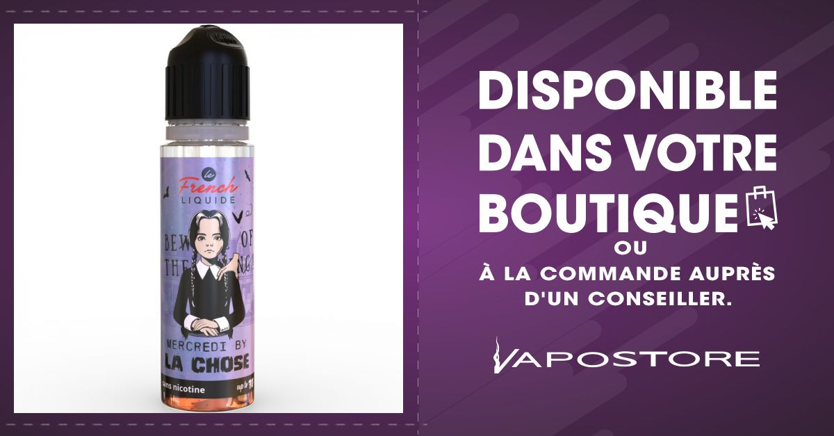 elfbar nachfüll pod läuft aus Mercredi By La Chose Vapostore Le French Liquide 50ml