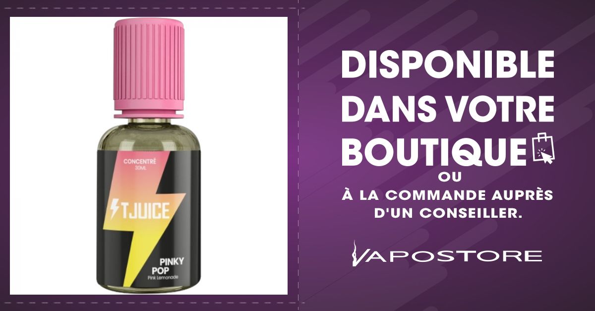 e-liquide pinky pop E-liquide Lille Était Une Fois Curieux 50ml main image 1