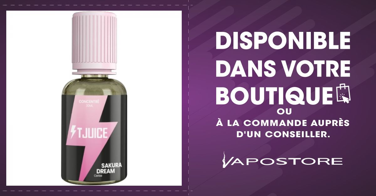 Sakura Dream Concentr T Juice 30ml - Vapostore
