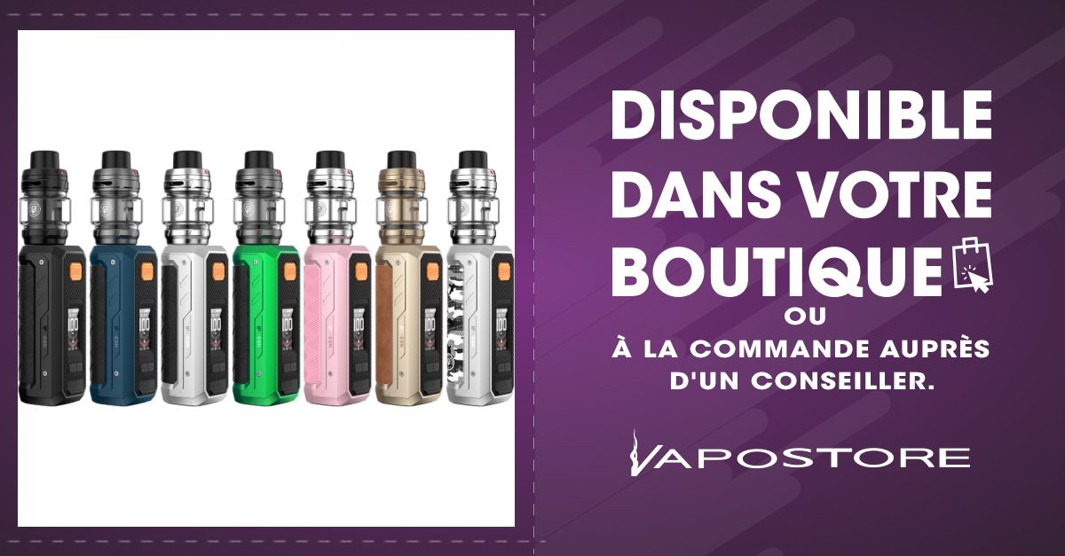 elfbar nachfüll pod läuft aus Box Armour Ultra Vaporesso, box électronique avec une autonomie de 5500 mAh main image 1