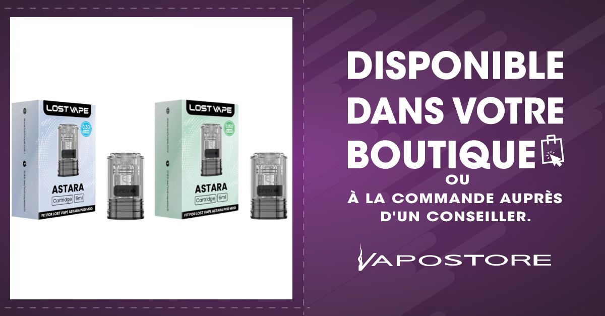 Pod 6ml Astara Lost Vape - Vapostore Pod 6ml Astara Lost Vape - Vapostore