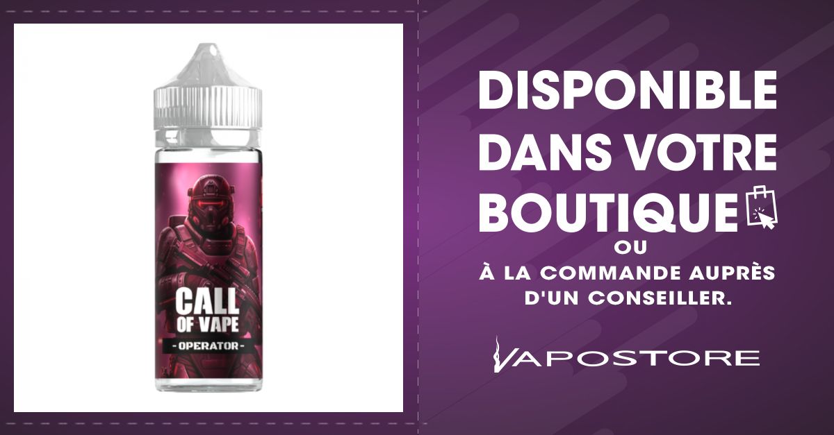 Operator Call Of Vape 100ml - Vapostore