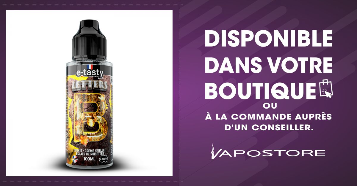 B Letters E.Tasty 100ml - Vapostore