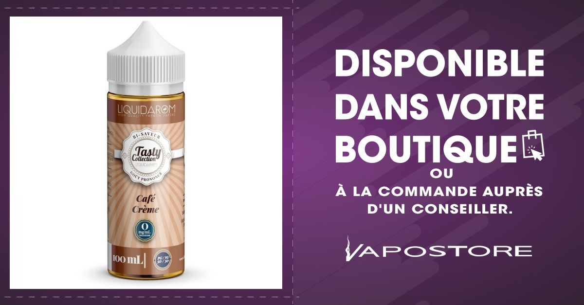 e-liquide caramel liquidarom E-liquide Crème Caramel - Tasty Eliquide Made in France main image 0