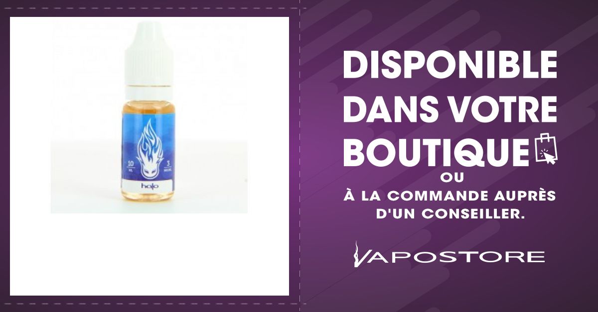e-liquide tribeca E-liquide Tribeca de Halo en 50ml, e-liquide tabac gourmand Halo Tribeca