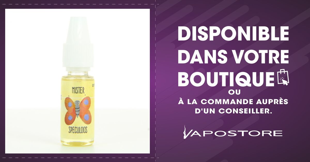Mister Speculoos Arôme Extradiy Extrapure 10ml -