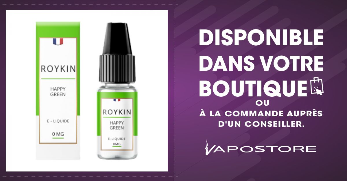 Happy Green Roykin 10ml - Vapostore